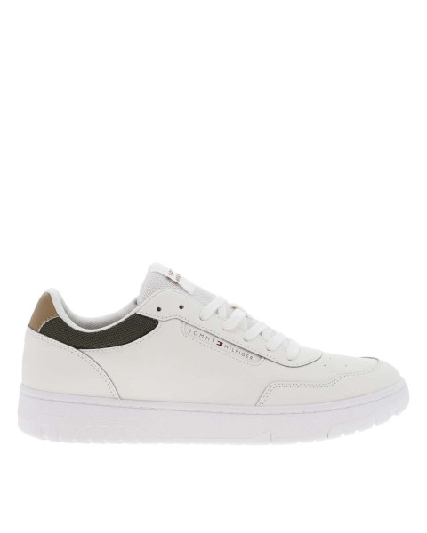 Tennis en cuir écrues...