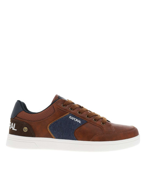 Tennis cognac à talon plat...