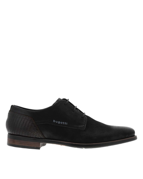 Derbies noires en cuir avec...