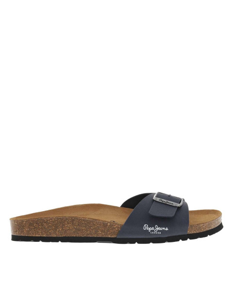 Mules aspect cuir grainé...