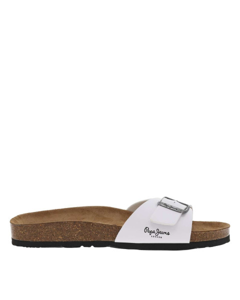 Mules aspect cuir grainé...