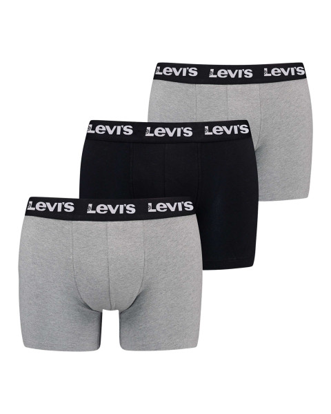 Lot de 3 boxers courts noir...