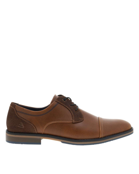 Derbies cognac à talon plat...