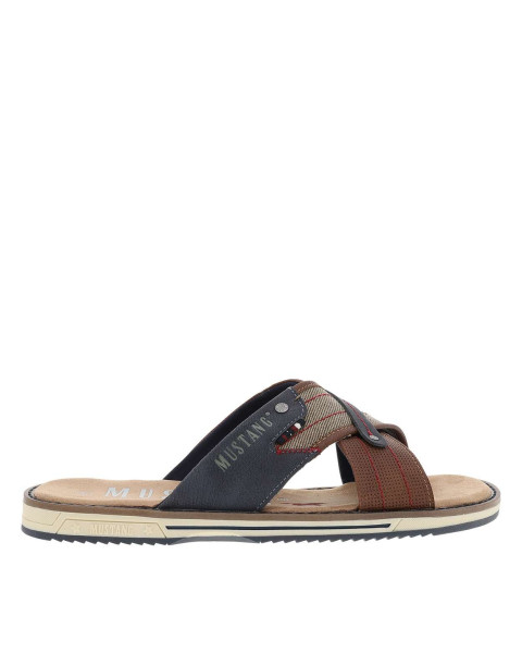 Mules cognac avec un talon...