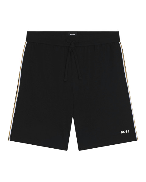 Short jogging en coton noir...