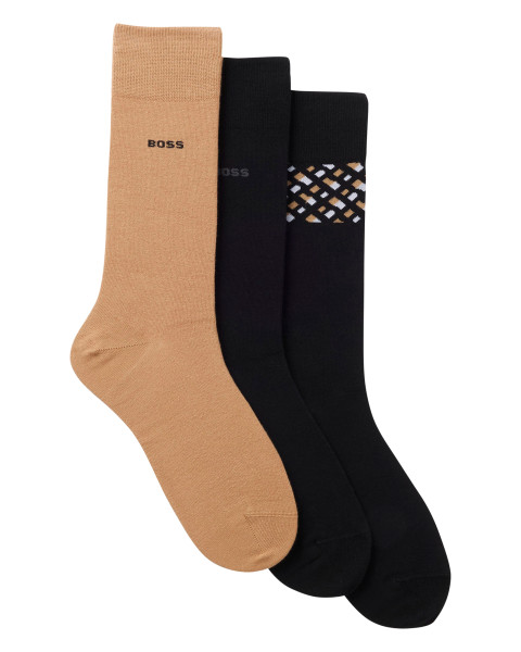 Chaussettes hautes en coton...