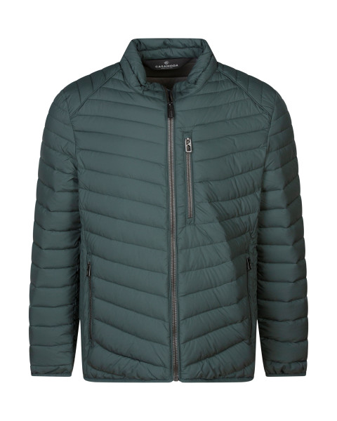 Doudoune en coton vert...