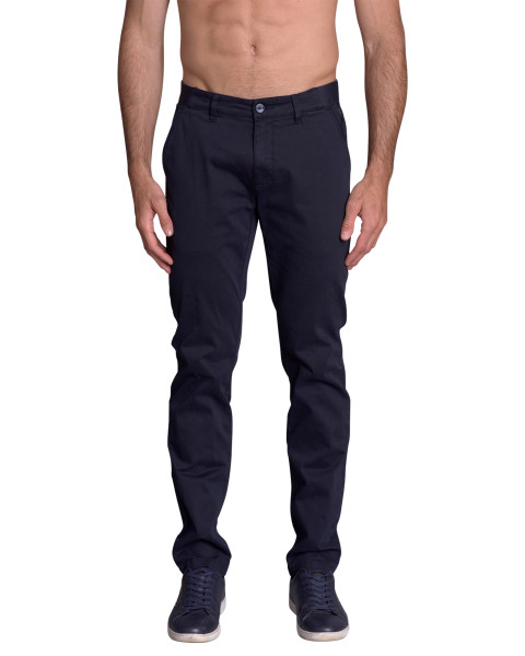 Pantalon chino en coton...