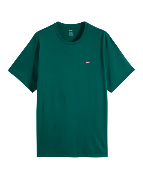 T-shirt en coton vert à...