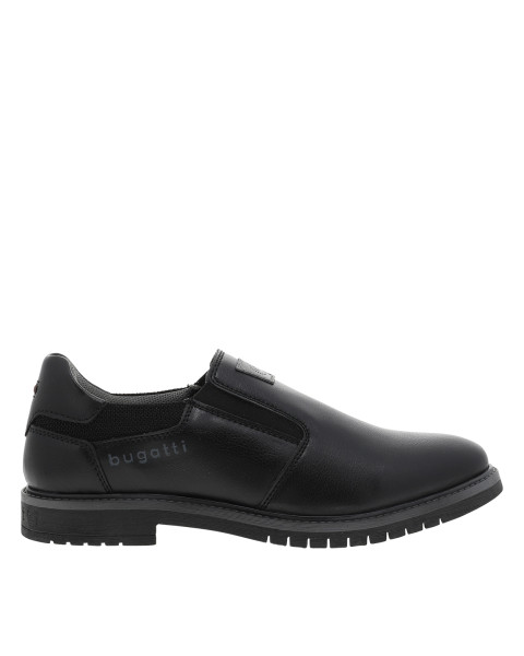 Mocassins noirs à talon...