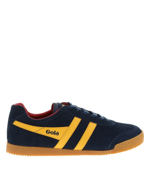 Tennis Harrier en cuir bleu...