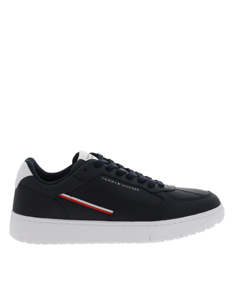 Tennis en cuir bleu marine...