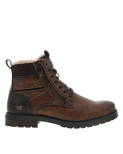 Bottines marron à talon...