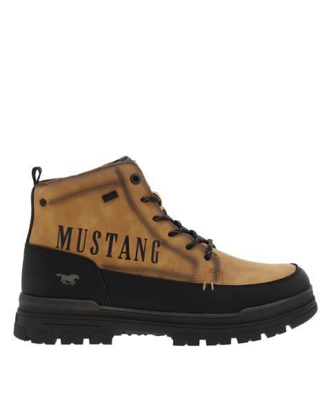 Bottines camel à talon...