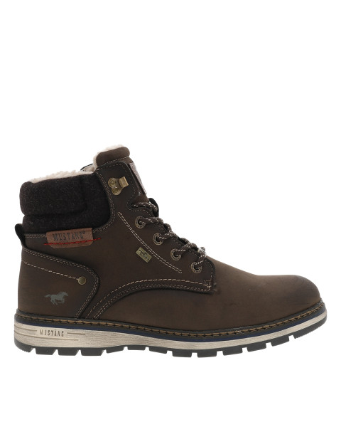 Bottines marron à talon...