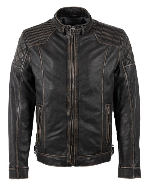 Blouson en cuir de mouton...