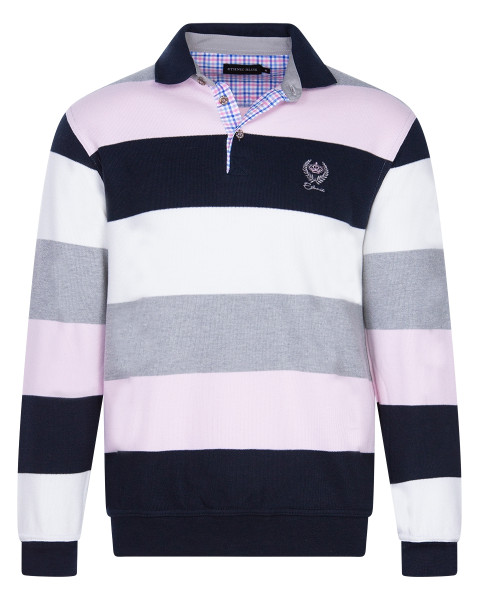 Pull multicolore rayé coupe...