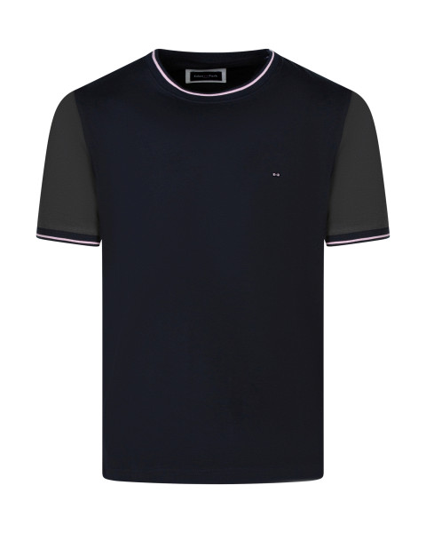 T-shirt en coton bleu...
