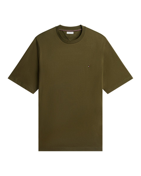 T-shirt kaki uni en coton...