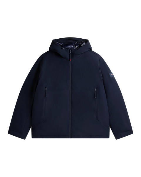 Blouson à capuche marine...