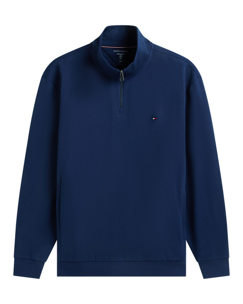 Sweat en coton mélangé bleu...