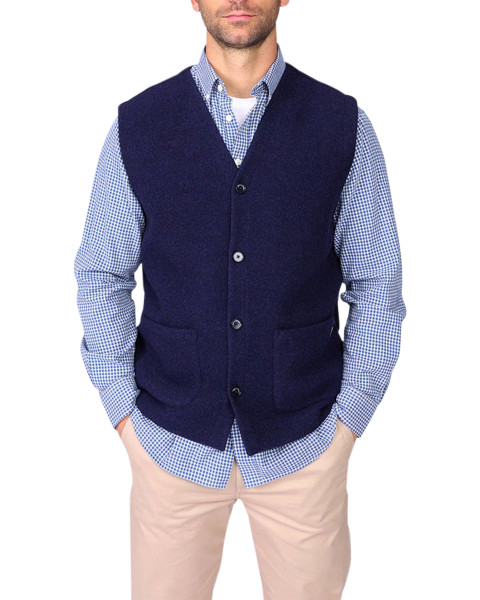 Gilet sans manche marine...