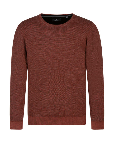 Pull en coton rouge à coupe...