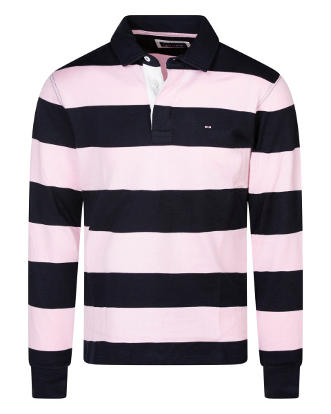 Pull en coton noir et rose...