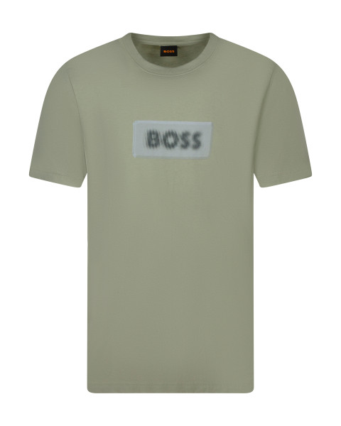 T-shirt vert d'eau en coton...