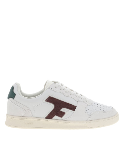 Tennis Hazel en cuir blanc...
