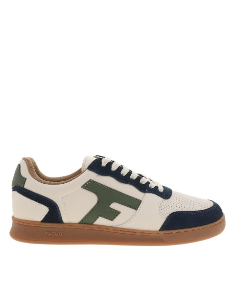 Tennis Hazel en cuir blanc...