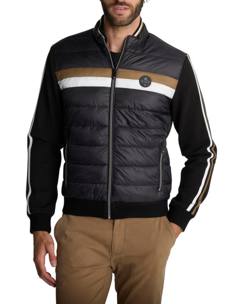 Veste noire à manches...