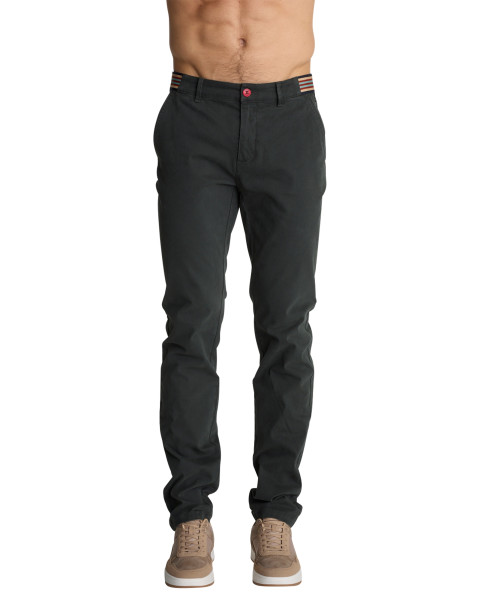 Pantalon chino gris...