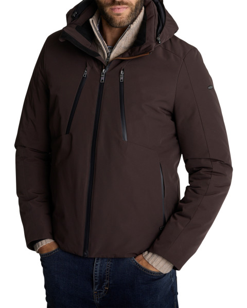 Blouson moka pourvu d'un...