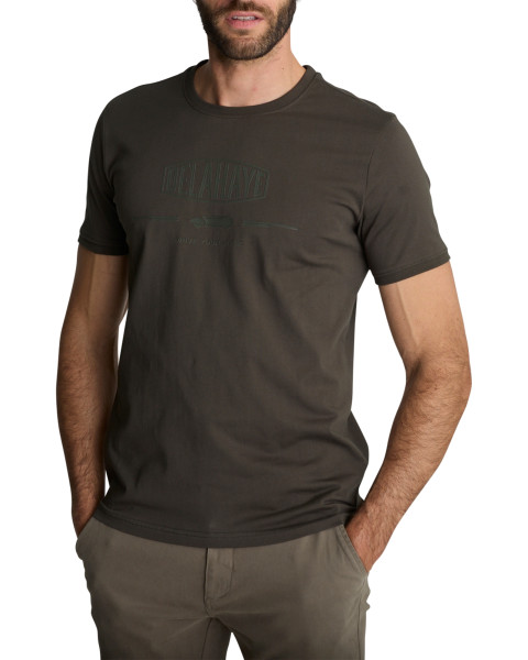T-shirt en coton à col rond...