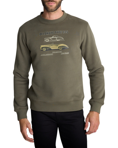 Sweat-shirt à col rond...