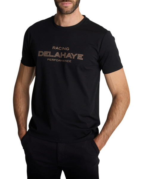 T-shirt à col rond en coton...