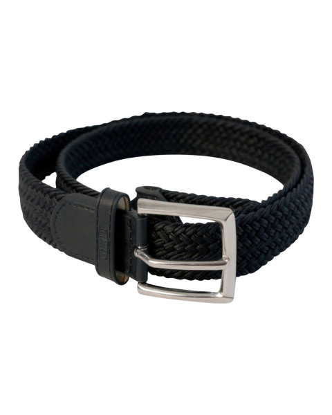 Ceinture noire ajustable en...