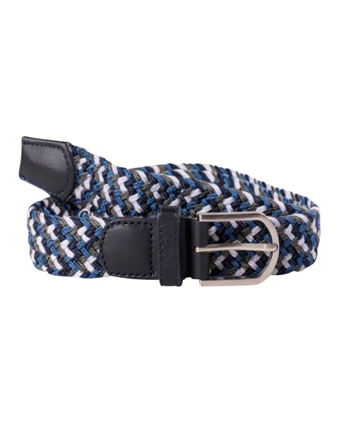 Ceinture bleue ajustable en...