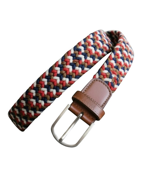 Ceinture rouge ajustable en...